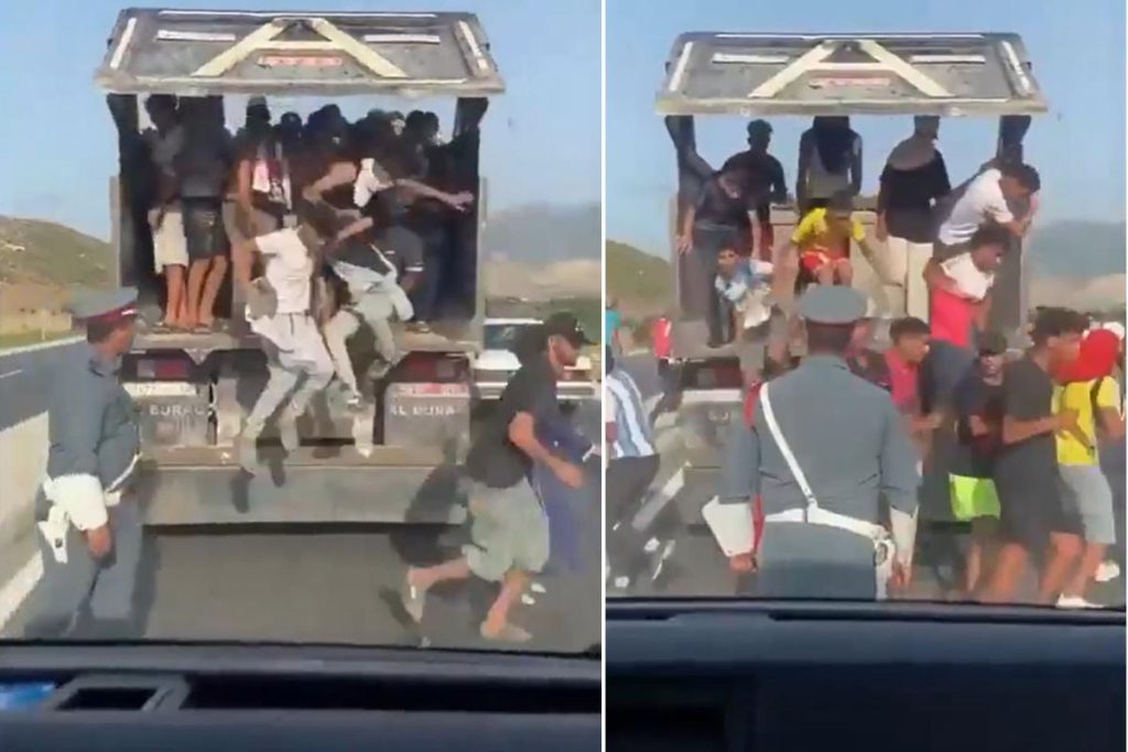 Ceuta’ya yönelen düzensiz göç: kamyon kasasından inişler ve artan baskı