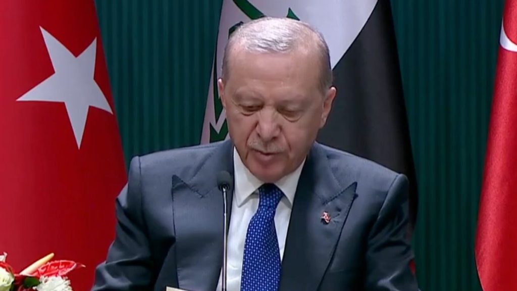 Erdoğan: Irak ile iş birliğini güçlendireceğiz