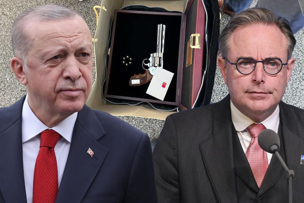 Erdoğan’ın NATO hediyesi Belçika’da gündem oldu