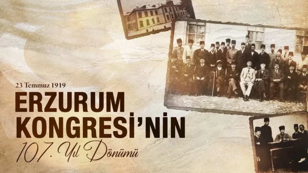 Erzurum Kongresi’nin 104. Yılında Milli Mücadeleye Vurgu