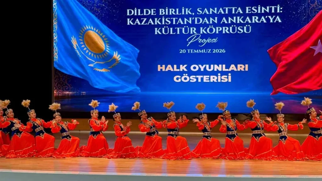 Kültür Köprüsü: Türkiye-Kazakistan Halk Danslarıyla Güçleniyor