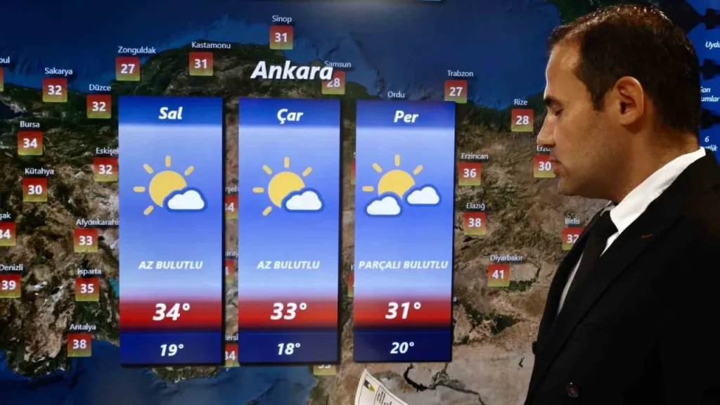 Meteoroloji Uzmanı: Hafta sonu sıcaklıklar düşecek, 24 dereceye kadar bekleniyor