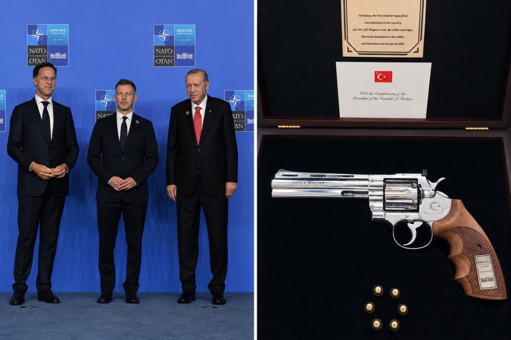 NATO Zirvesi Hediyeleri: Liderler ve Magum Tabancaların Yolculuğu