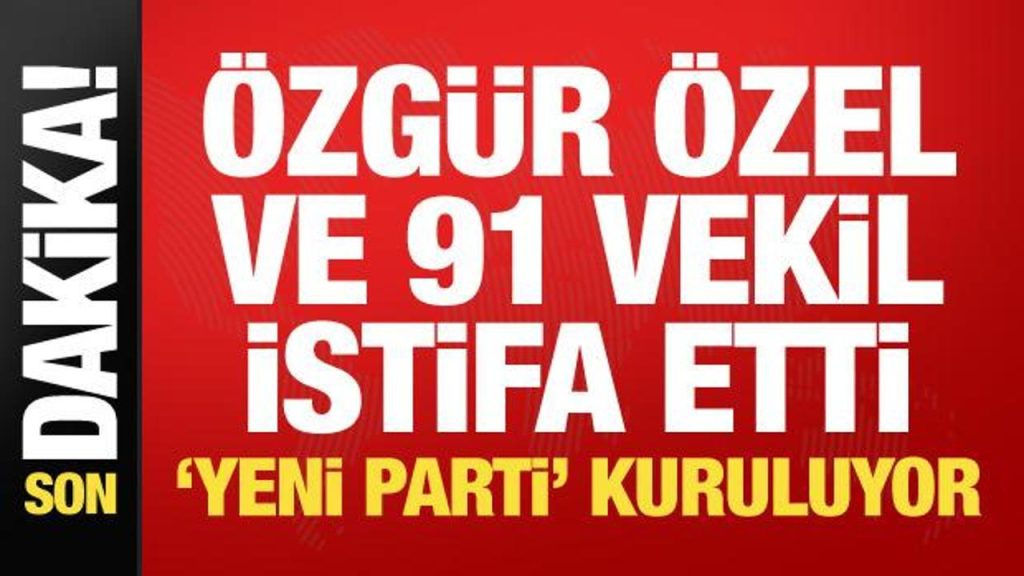 Özgür Özel liderliğinde yeni parti için hareketlilik hız kazandı