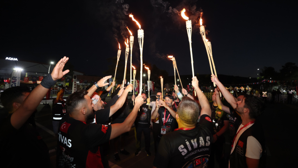 Quick Sigorta 1. Sivas Motosiklet Festivali coşkulu başladı