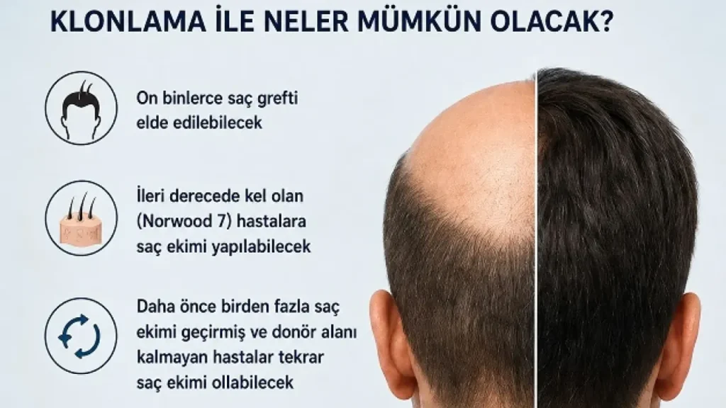 Saç Klonlaması, Donör Alanı Sıkıntısını Aşabilir mi?