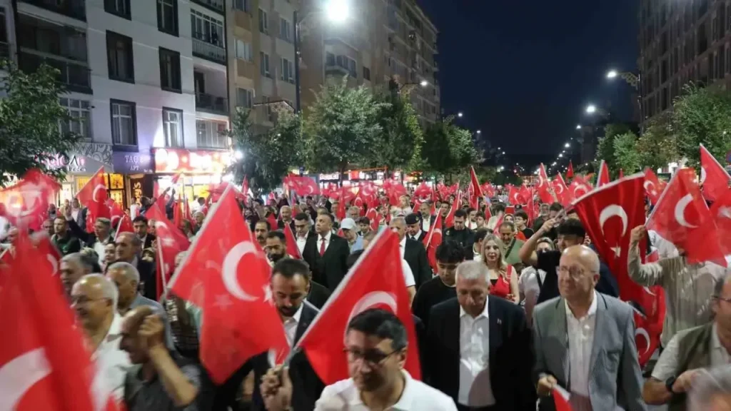 Sivas’ta 15 Temmuz Demokrasi Nöbeti ve Anma Programı