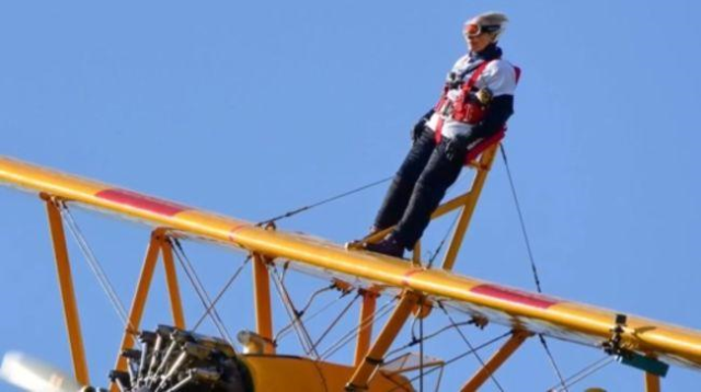 97 Yaşında Rekoru Yenileyen Wing Walker Betty Bromage