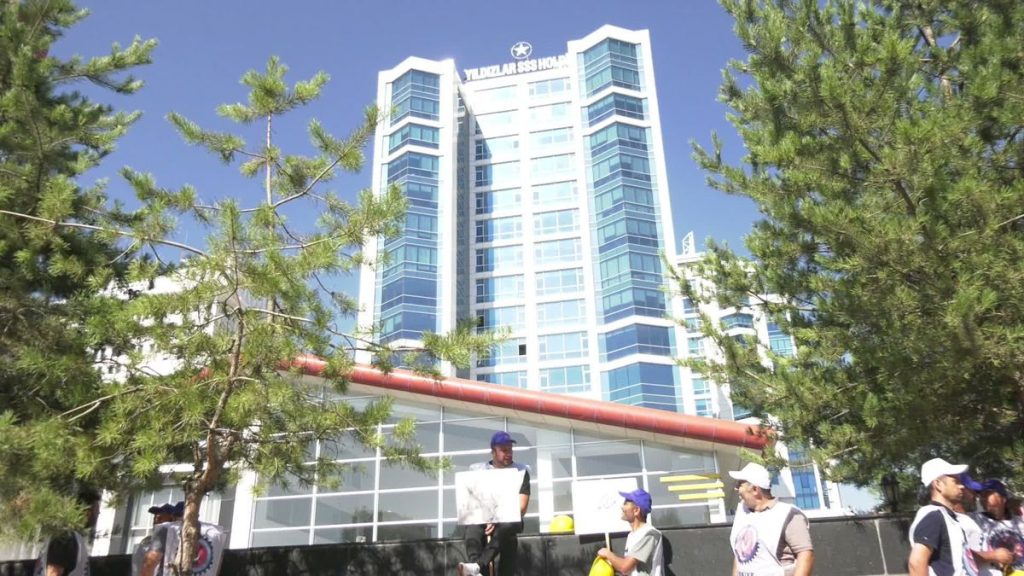Doruk Madencilik işçileri Ankara’da toplandı
