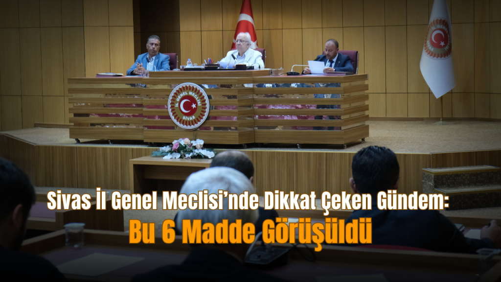 İl Genel Meclisi Ağustos toplantısında su tahsisi ve yatırımlar masada
