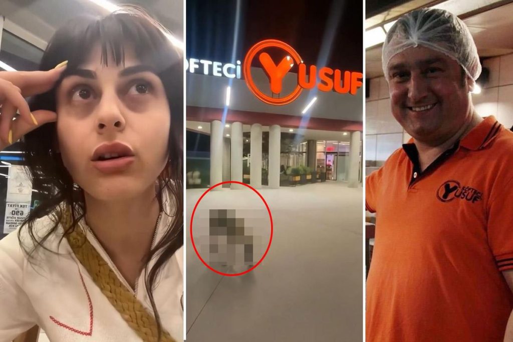Köfteci Yusuf önünde bulunan sokak köpeği tepkilere yol açtı