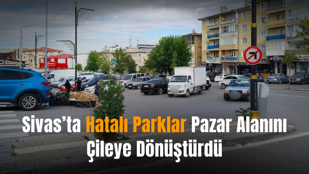 Pazar Nedeniyle Trafik Kilitlenmesi Sürüyor