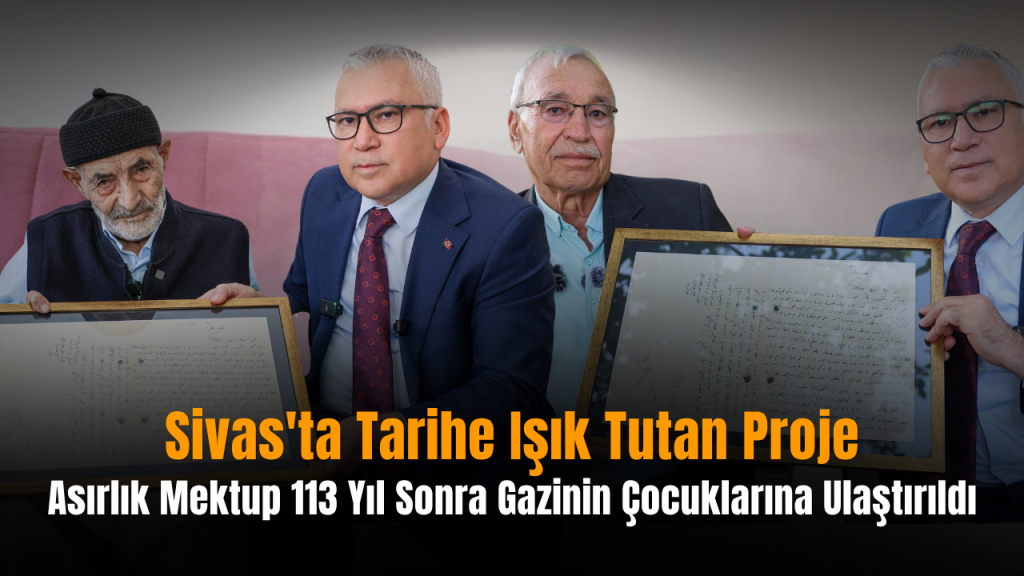 Sivas’ta Balkan Harbi mektupları ailelerine ulaştı