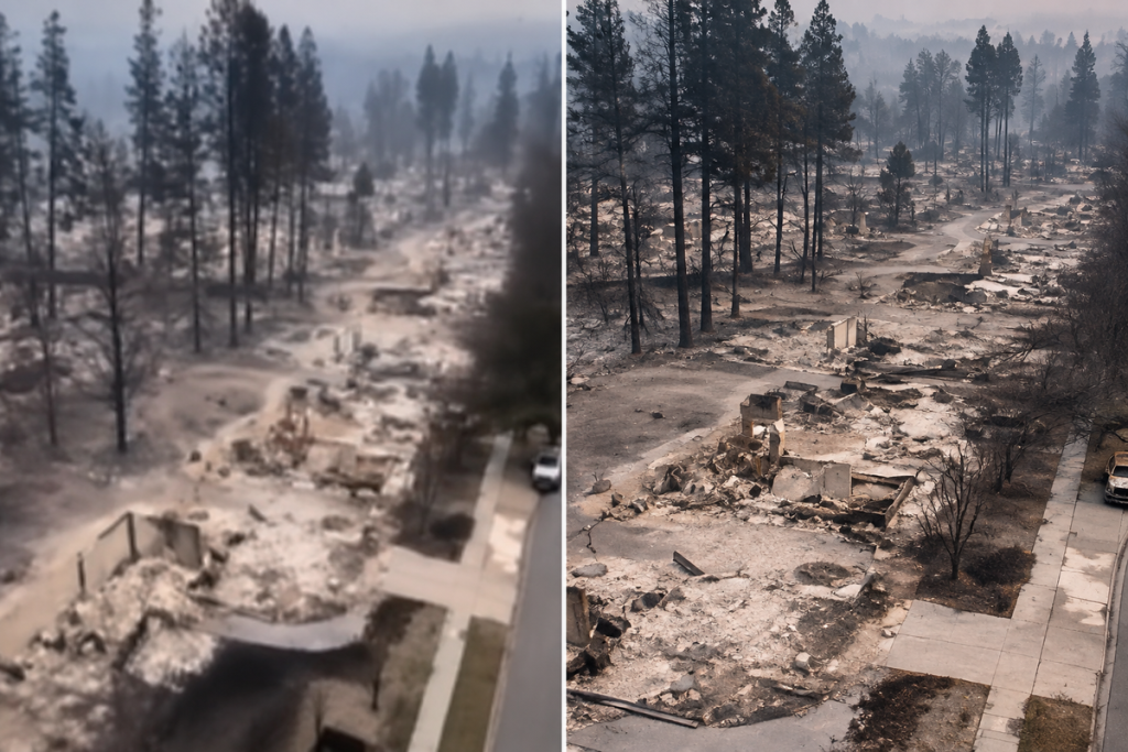 Spokane’daki Orman Yangınları: Evler ve Mahalleler Yok Oluyor