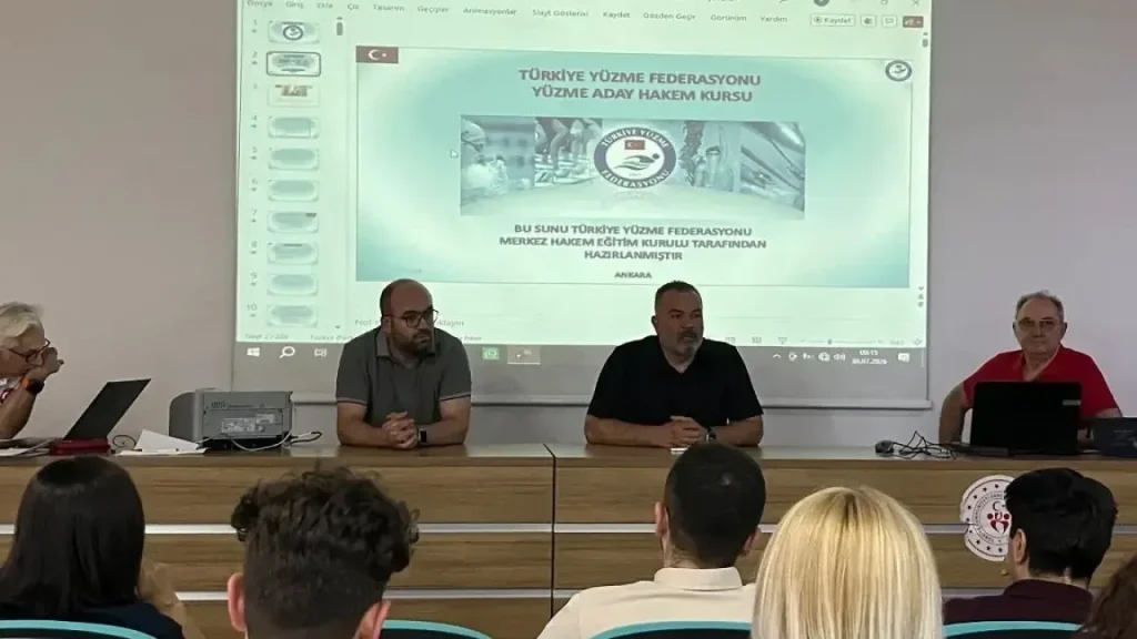 Yüzme Aday Hakem Kursu Sivas’ta Başladı