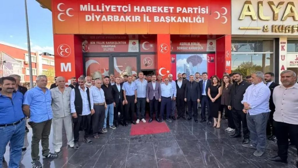250 yeni üyeyle güçlenen MHP Diyarbakır yapısı