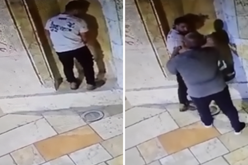 Aziz Yakup Manastırı’ndaki Taciz Olayı Güvenlik Görüntülerinde