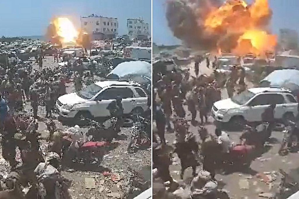 Babülmendep’te Halk Pazarı Saldırısı: İki Balistik Füzeyle Atış