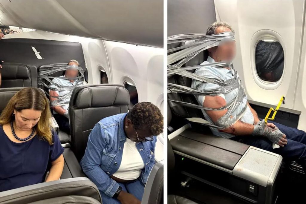 Dallas–Newark uçuşunda yolcu saldırısı: Yolcular ve ekip kararlı