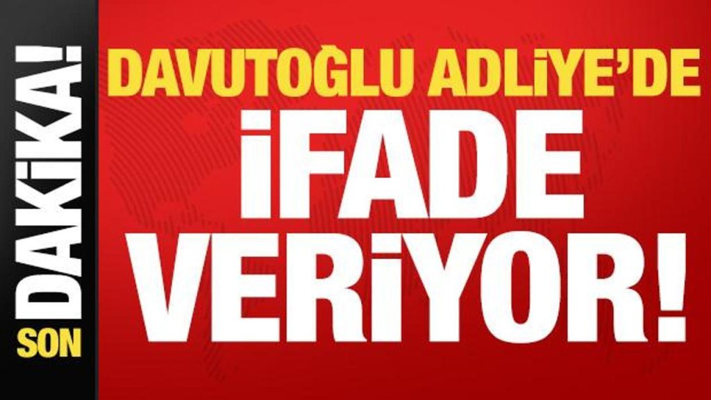 Davutoğlu hakkında hakaret soruşturması başlatıldı
