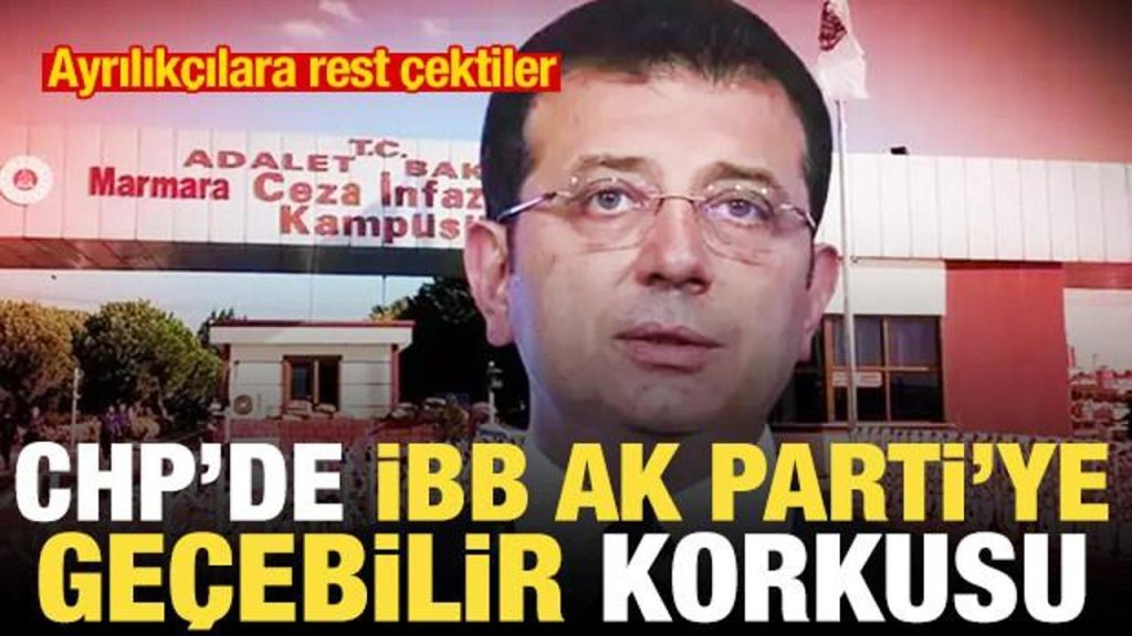 İBB Meclisi’nde CHP ve Yeni Parti bölünürse AK Parti tehlikesi