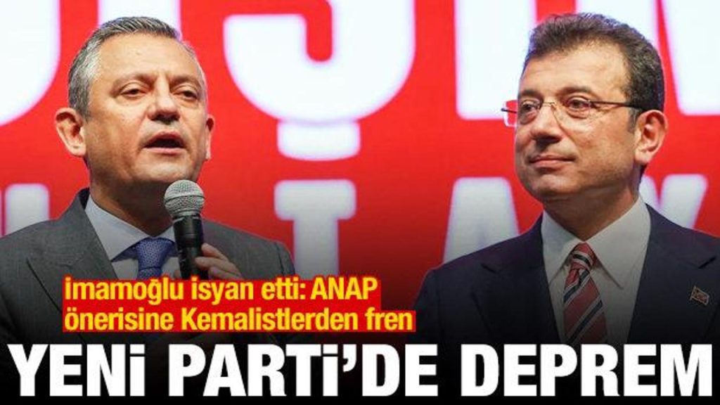 İmamoğlu’nun 4 Eğilimli Yaklaşımı ve Parti İçindeki Tartışmalar
