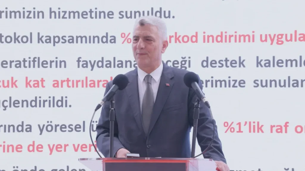 Kadın Kooperatifleri için destek ve pazara erişim programı kapanış töreni