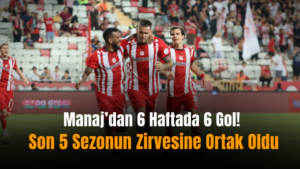 Manaj 6 golle ilk 6 haftada öne çıktı