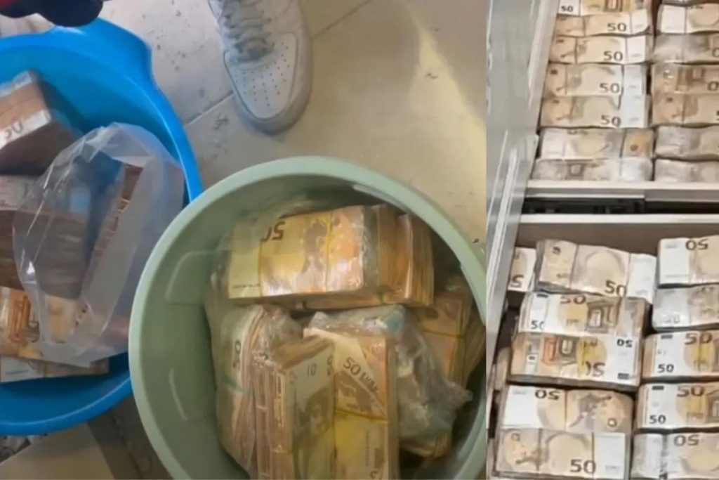 Napoli’de 3,2 milyon Euro’nun saklandığı evde operasyon