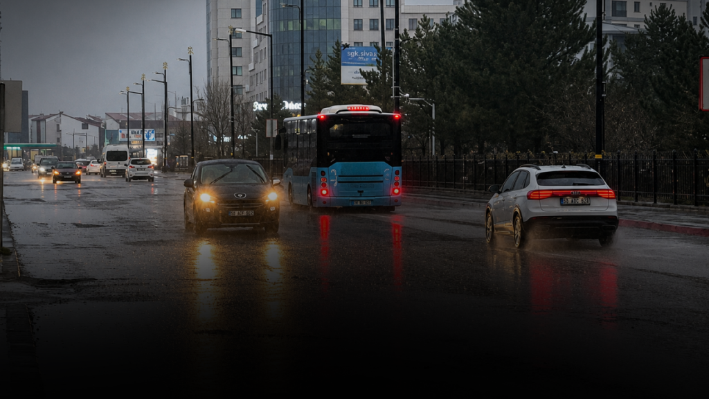 Sivas’ta Saat 14.00–21.00 Kuvvetli Sağanak Uyarısı