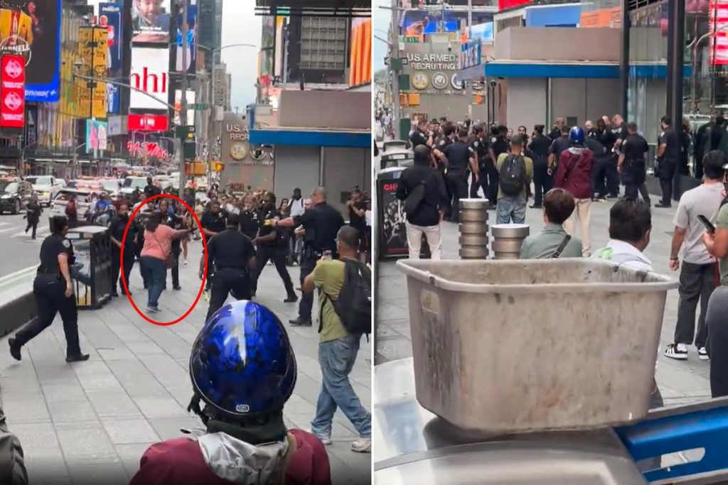 Times Square’da Kanlı Saldırı: İki Bıçaklı Şüpheli Tutuklamaya Yakın