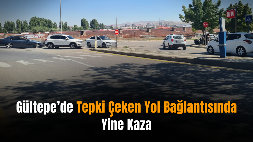 Toptancılar Caddesi’nde Dönüş Bölgesi Tekrar Kazaya Neden Oldu