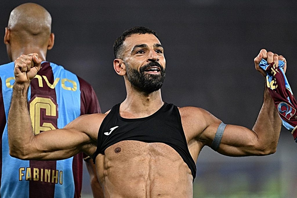 Trabzonspor-Galatasaray derbisinde Salah damga vurdu