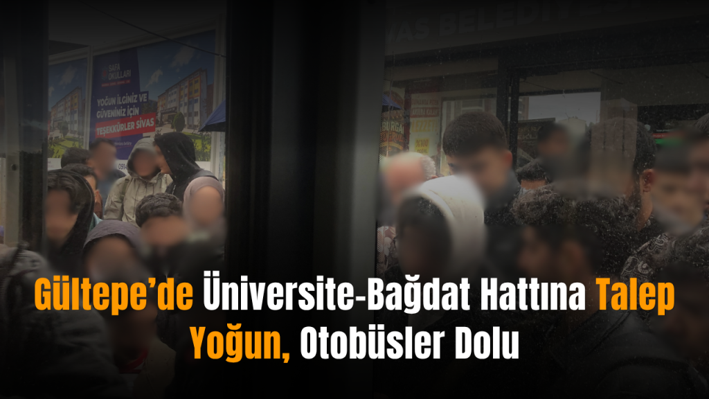 Üniversite-Bağdat hattında yoğunluk artıyor; duraklar bekliyor