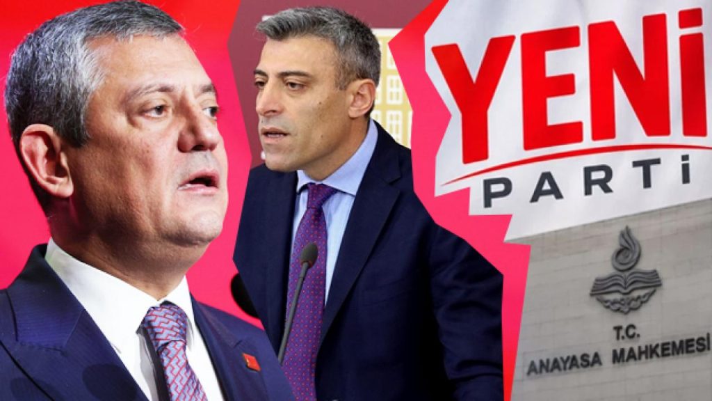 Yeni Parti ismi için 3 alternatif masada