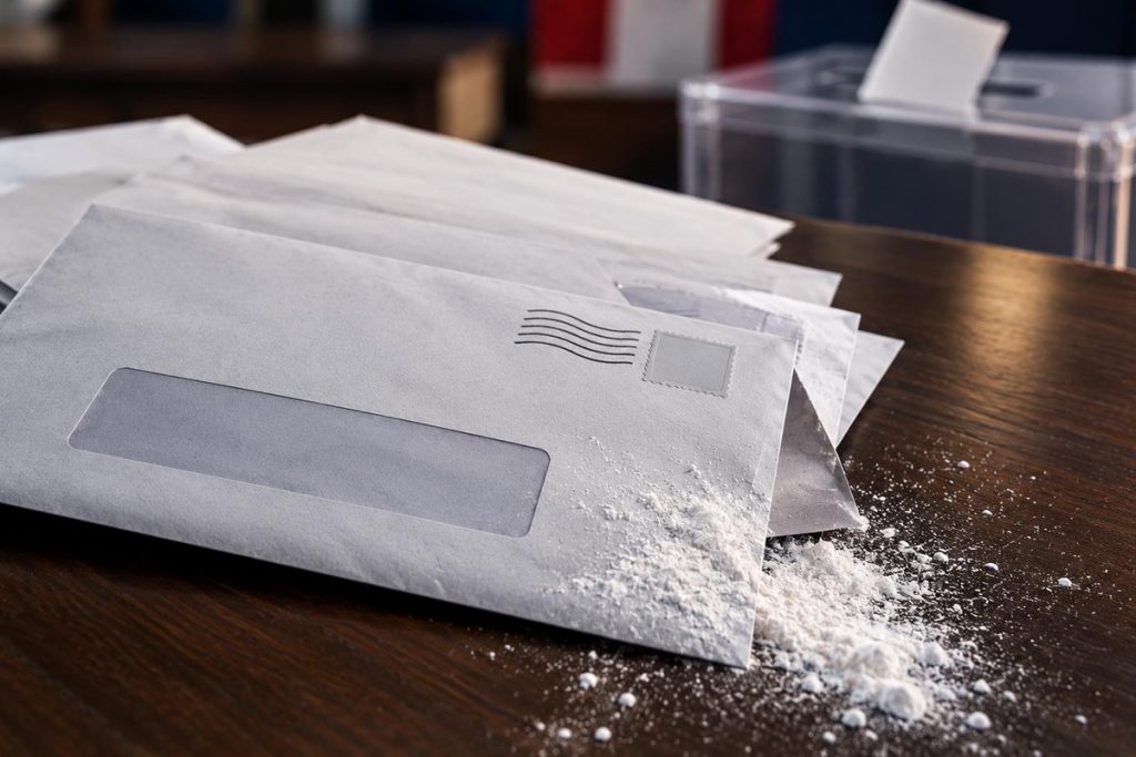 ABD’de Şüpheli Mektuplar Seçim Ofislerini Tehdit Etti