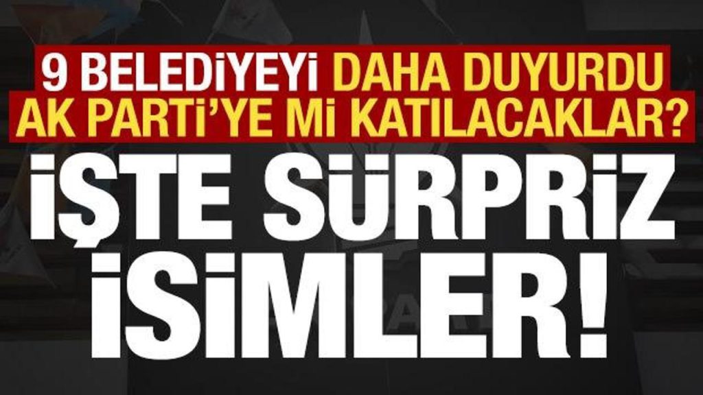 Ahmet Aras AK Parti’ye geçiş iddiaları ve Ankara’da 8 ilçe belediye başkanı hamlesi