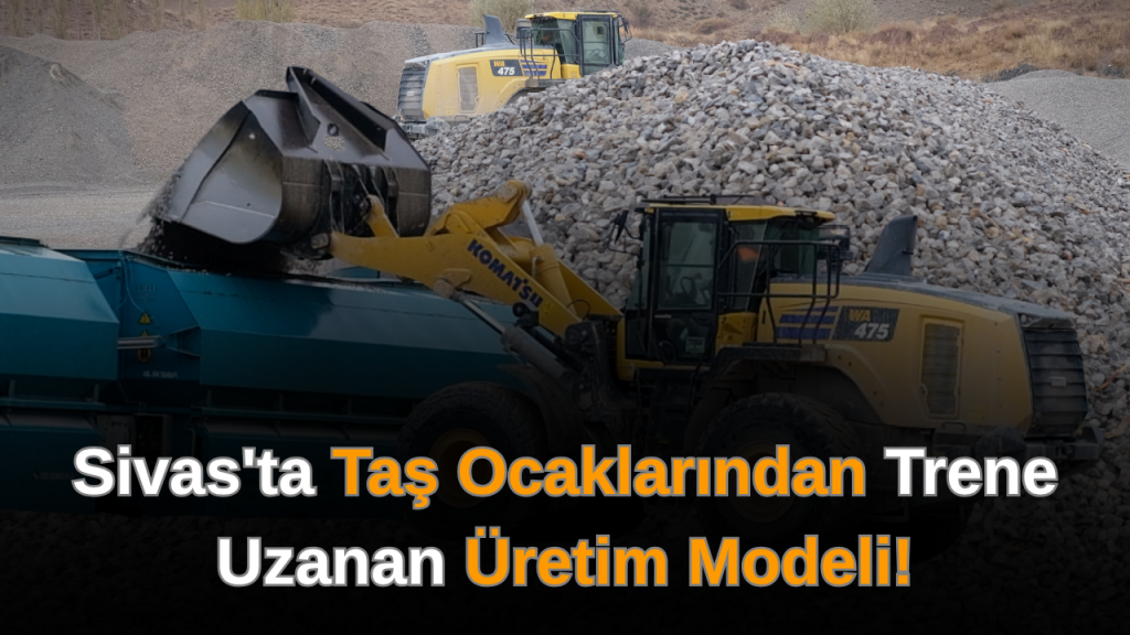 Belediye Taş Ocaklarıyla Malzeme Taşımacılığını Demiryoluna Taşıdı