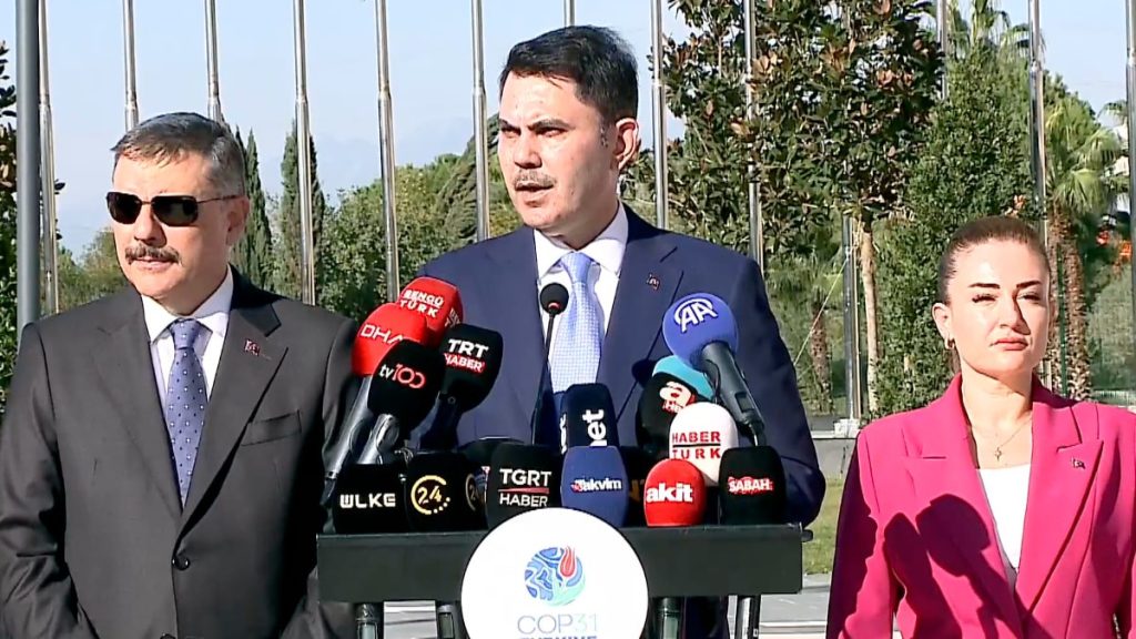 COP31 Antalya’da: 3 bini aşkın medya akredite, yeşil vitrin ve Sıfır Atık vurgu