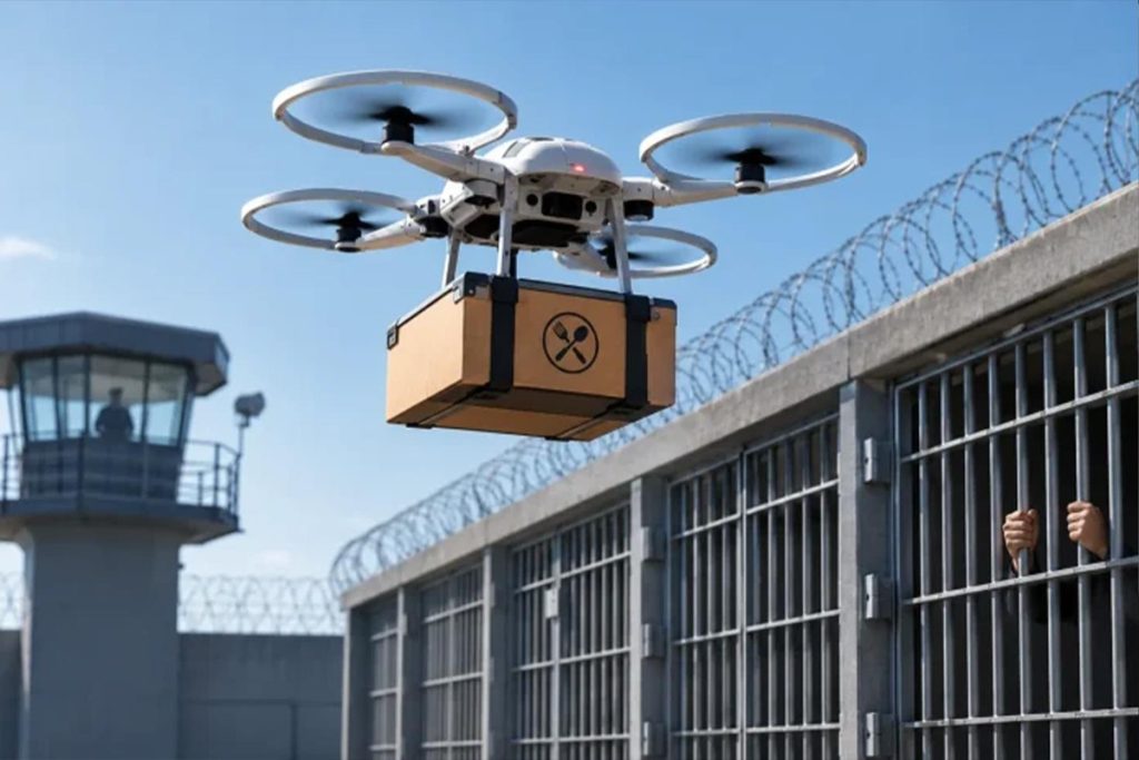 Drone ile cezaeviye yiyecek taşıma olayı güvenlik açığını gündeme taşıdı
