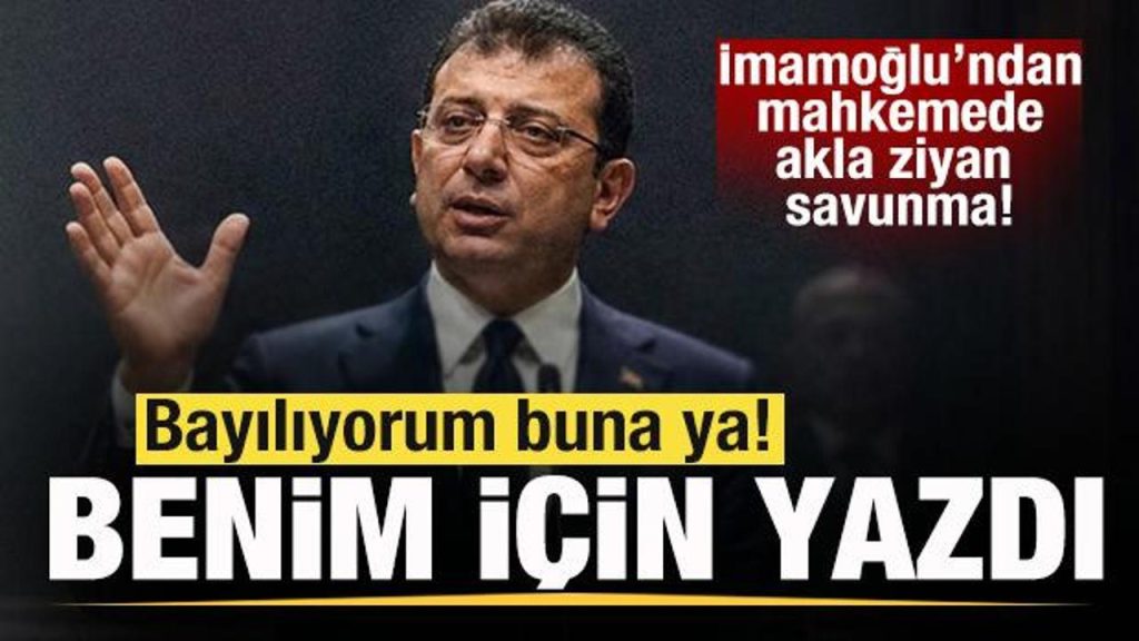 Ekrem İmamoğlu’nun duruşması: Savunmada siyasi söylemler ve masumiyet iddiası