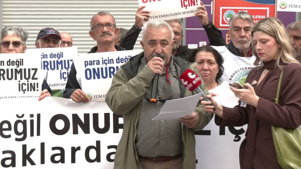 Emekliler Ankara’da: Adalet için insanca yaşam talebi ve siyasi sorumluluk çağrısı