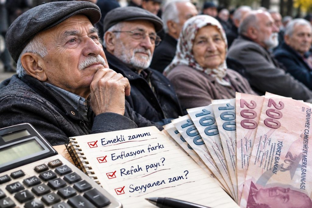 Emeklilere zam ve refah payı tartışması sürüyor