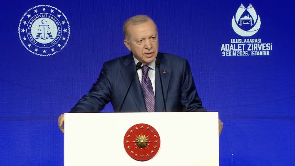 Erdoğan: Adalet zirvesinde ortak hedefler ve küresel iş birliği vurgusu