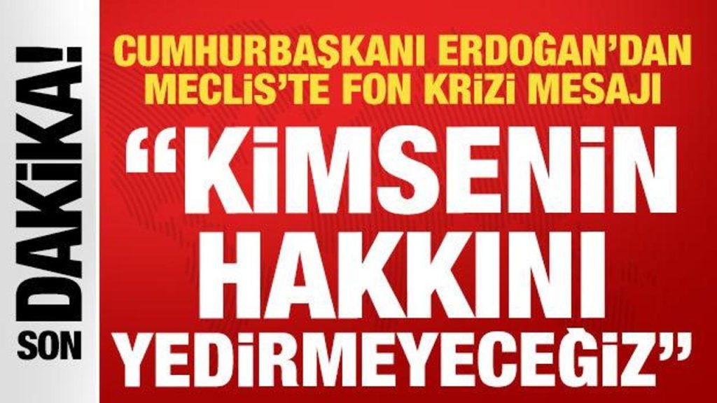 Erdoğan: Milli Mücadele Meclisi, İstiklalin Sembolü</br> ve 15 Temmuzun Direnişi Vurgusu