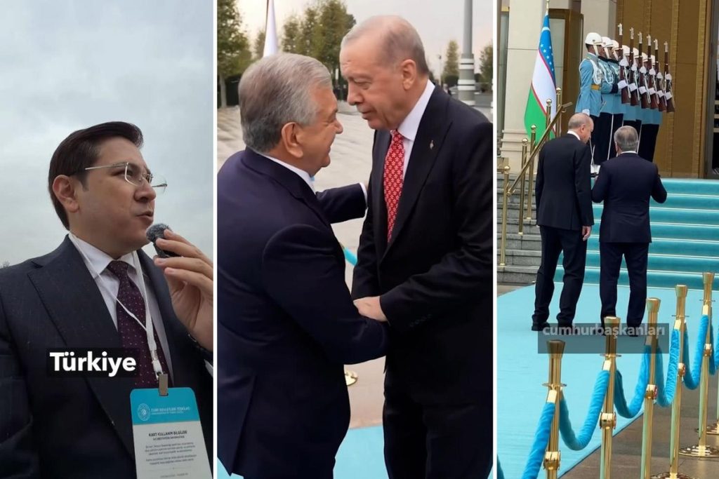 Erdoğan ve Mirziyoyev görüşmesi sıcak anlarda buluştu