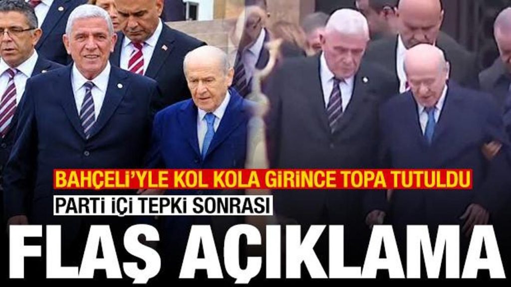 İYİ Parti ve Bahçeli Töreni Sırasında Geniş Yankı Uyandıran Görüntüler