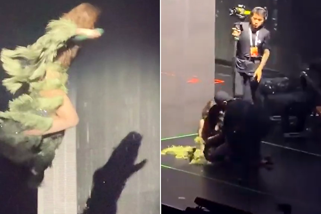 Jane Zhang, Konserde Yaşadığı Düşüşün Ardından Sahneye Devam Etti