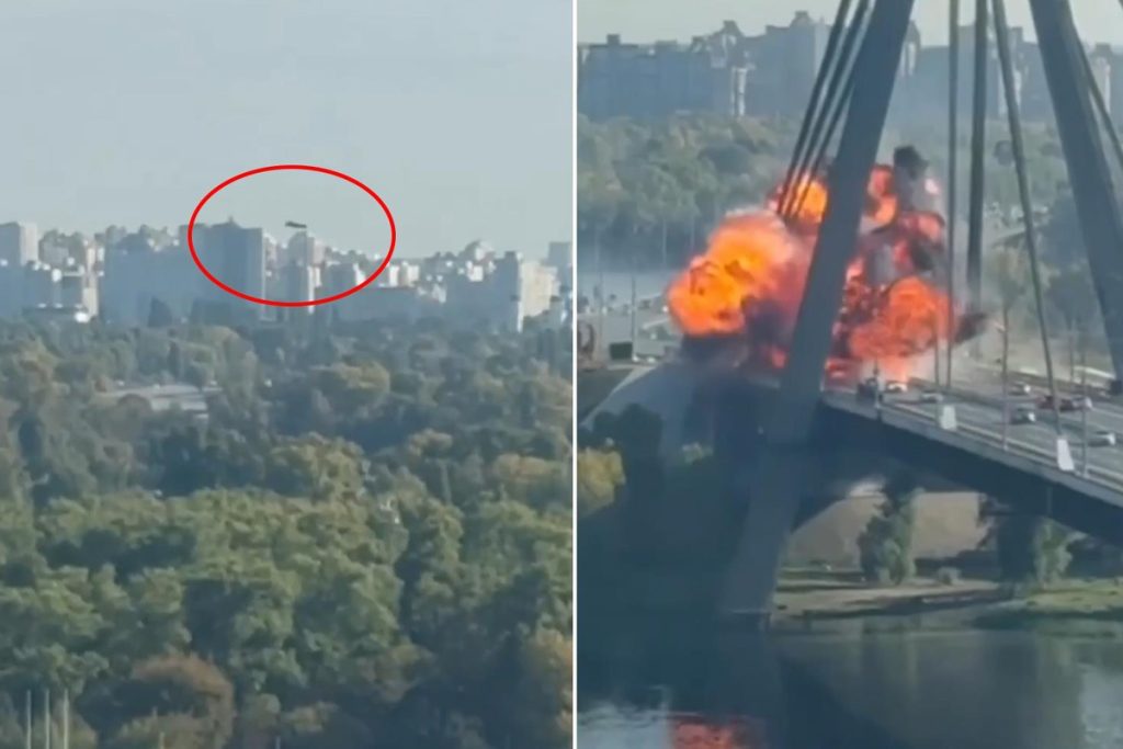 Kiev’de Kuzey Köprüsü’ne S8000 Bandero saldırısı