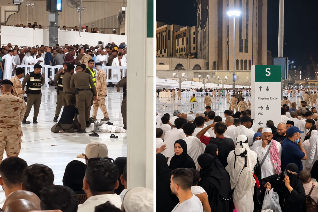 Kutsal Mekke’de Mescid-i Haram’da güvenlik müdahalesi